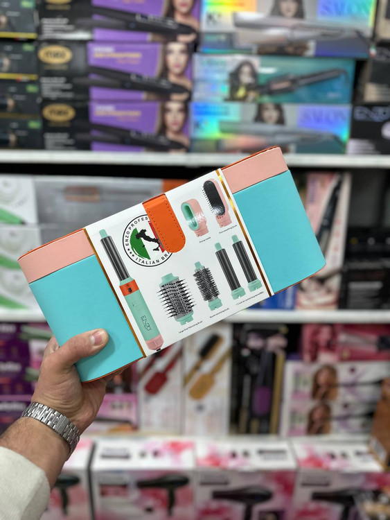 سشوار انزو ۴۱۴۰ فیروزه ای