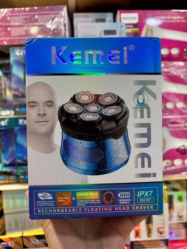 شیور شش تیغه ی کیمی km-567