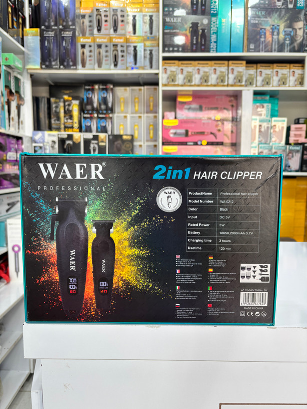 ست ماشین اصلاح وایر wa-0212